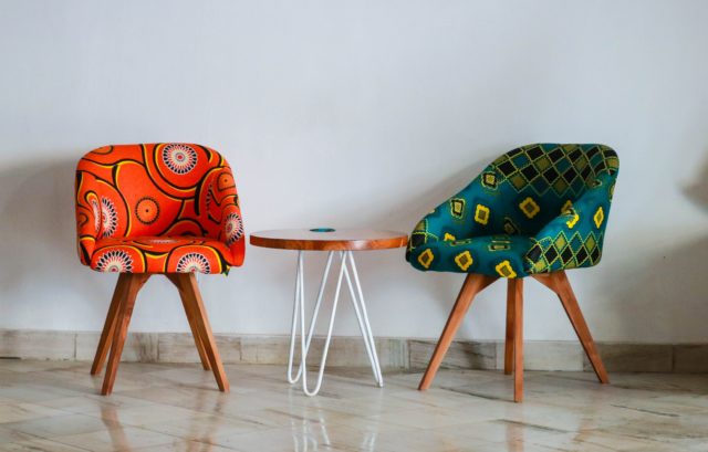 siège décoration confortables et colorés pour salon